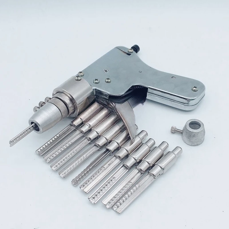 9 Pcs Kaba Gun Bump Key Keyshaped Door Locksmith Set Lock Pick Buy Kaba Bump Key Lockmith