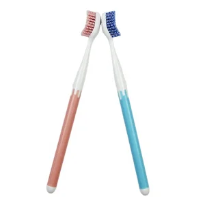 Wholesale OEM Adult Toothbrush with Curve Shape Head Fit for Teeth Premium Quality Soft Toothbrush