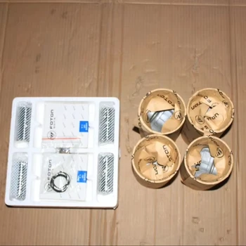 Truck Parts Four Sets Piston Piston Ring Piston Pin Cylinder Liner OEM JBJ493ZLQ4E0090 for Foton 493 ISUZU 4JB1