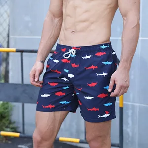 Custom Quick Dry Short Mens Beach Swim Shorts Plus Size Printed Waterproof Swimming Bathing Suits Australian Swim Trunks for Men