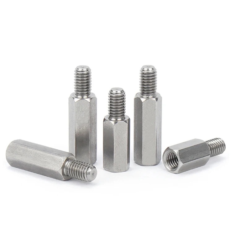 Custom M2 M3 M4 M5 M6 M8 Male Female Threaded PCB Hex Standoff Spacer Male Female Threaded Standoff