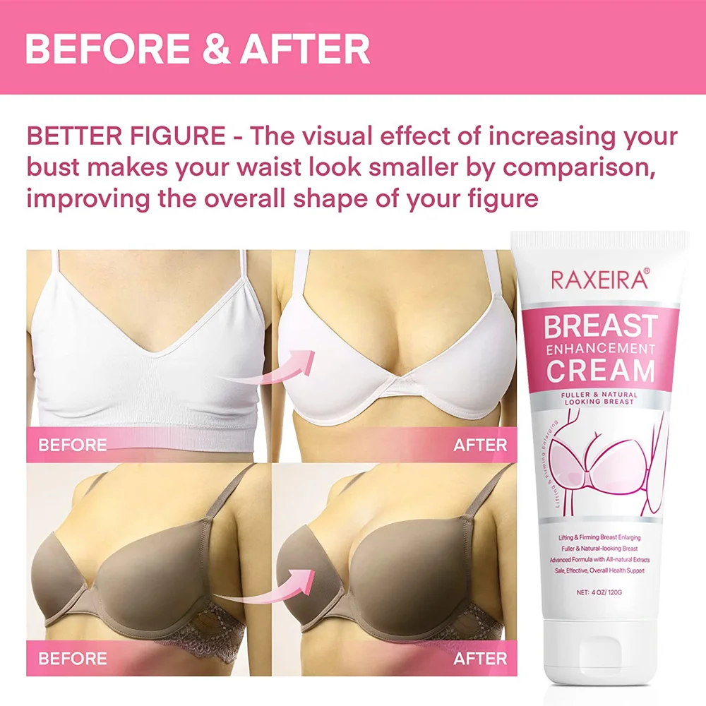Crème D'agrandissement Des Fesses Et De La Poitrine Vigini - 100% Naturelle, 100g, Neuf