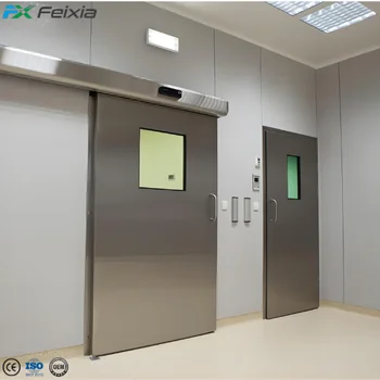 Automatic Air Tight Operating Theatre Room Clean Room Stainless Steel Hermetic Airtight Sliding Door