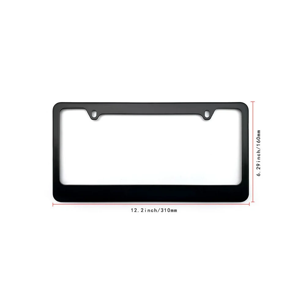 Hot Sale Plastic Number Plate Holder License Plate Frame Custom License