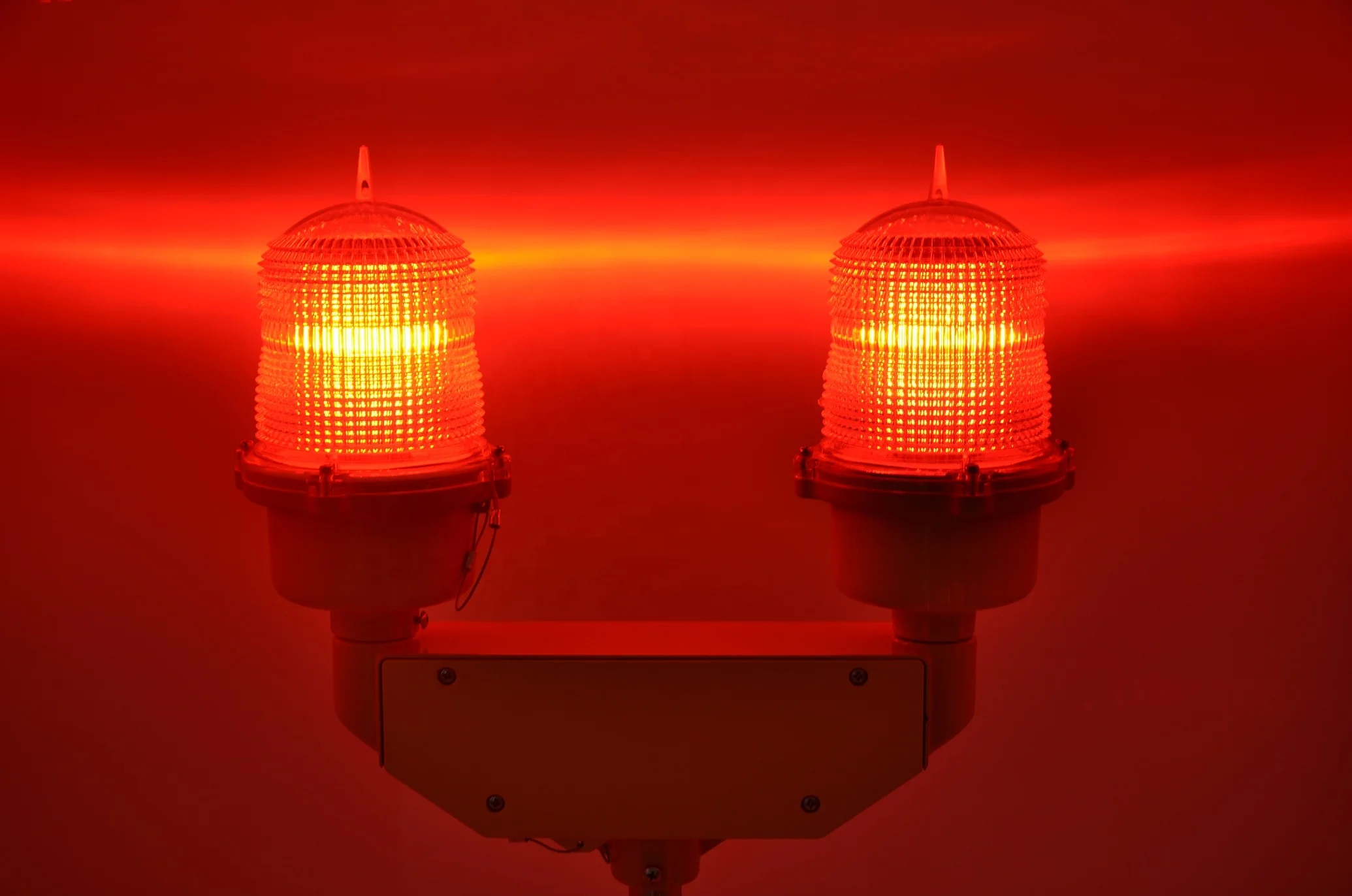 DL100D низкоинтенсивная двойная светодиодная авиационная лампа авиационный свет обструкции авиационные сигнальные огни на