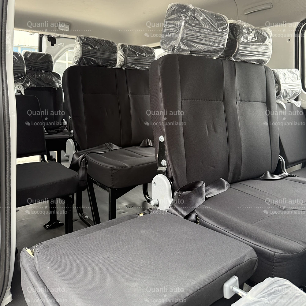 Only RHD Wuling Pure Electricity Van Passenger Bus 7-14 Seats with Right Steering EV Motor