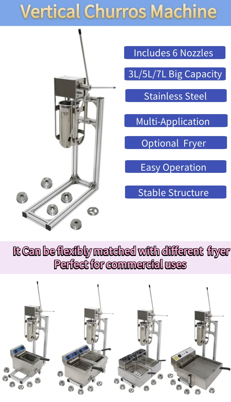 Maquinas de para hacer churros maker churos automatic filling filler fritter equipment making churrera churros machine automatic