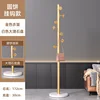 Round nail style - gold stand, white base