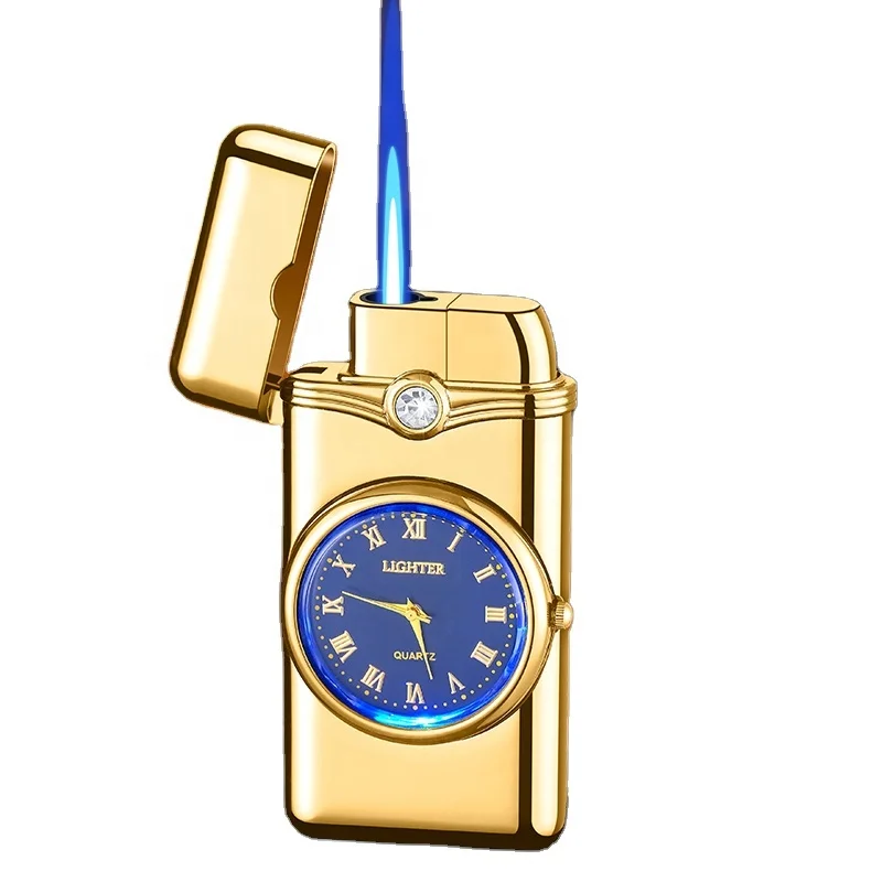 999 9 металлические зажигалки с золотым слитком для сигарет аксессуары курения