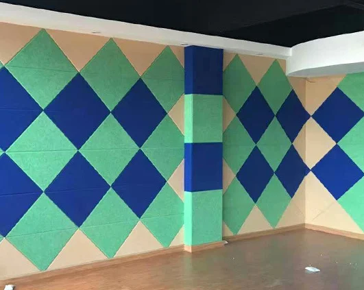 Высококачественные акустические звукопоглощающие панели Звукоизоляционная панель для музыкальной