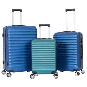 EUROPE MARKET WHOLESALE NEW HARD LUGGAGE DOUBLE WHEEL 20/24/28 INCH ABS HARD SHELL LUGGAGE