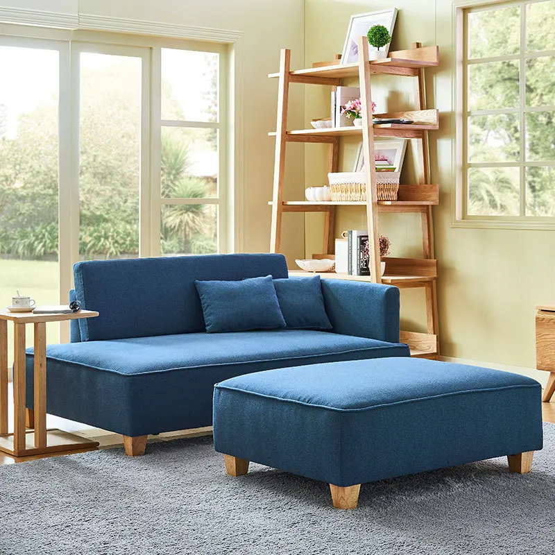 亨德利oem热销北欧风格沙发床套装家居家具挡色布艺客厅沙发 - buy