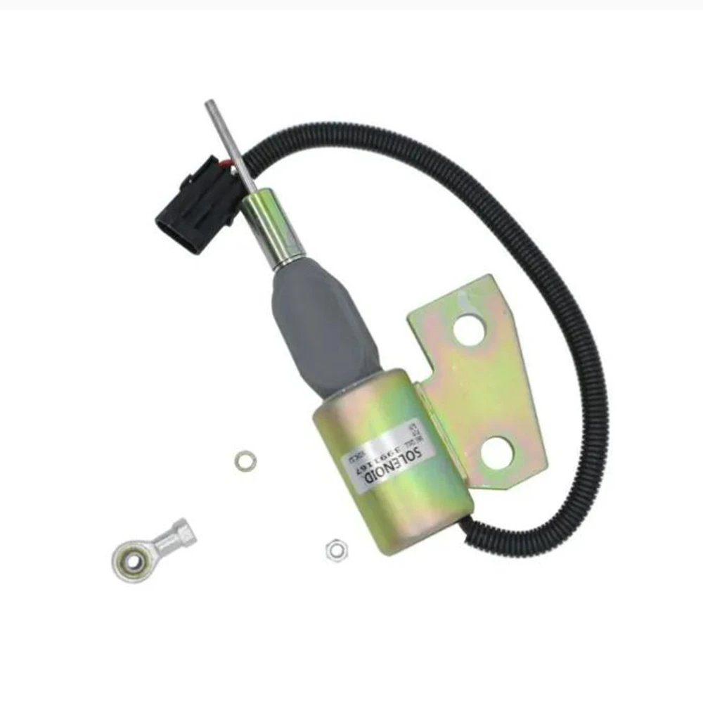 IZUMI for Hyundai for Case IH 4BT 1150H Shut Off Solenoid J991167 J932529 OEM Engine Parts