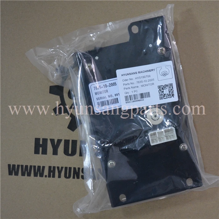 シリアル8枚 Hyunsang Excavator Spare Parts - Reliable Monitors