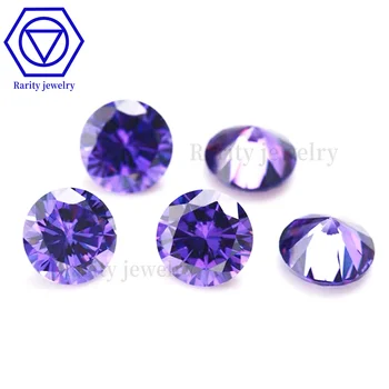 Rarity Round Shape CZ Diamond Zirconia Stone High Quality All Size Star Cut Cubic Zirconia Wholesale Loose Gemstones