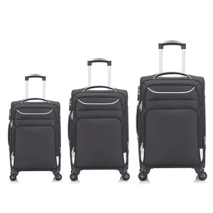 Factory Price High Quality Suitcase Set Trolley Luggage Travel Suitcase Luggage Sets With Soft Hand