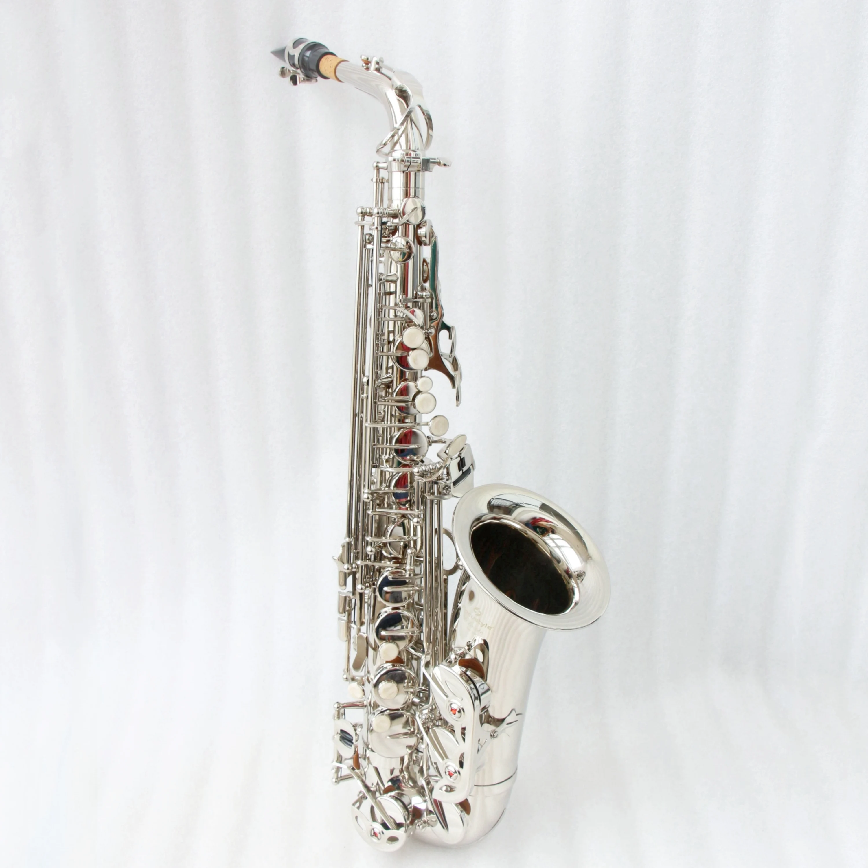 Focustyle Alto Saxophone - Professional Silver-Nickel Plated