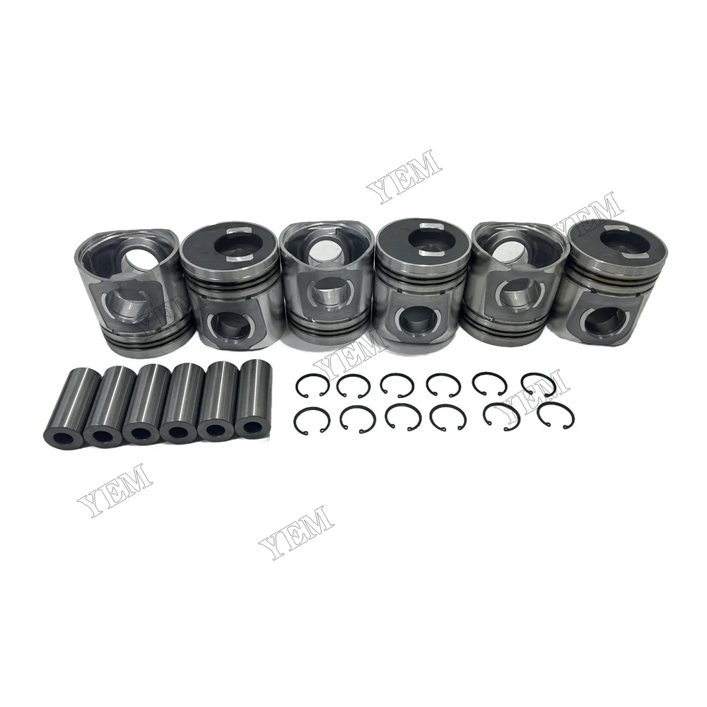 Compatible with 6CT Engine Overhaul Kit for Diesel 8.3L Tractor Truck Excavator 4