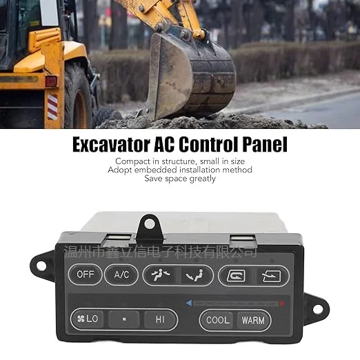 EVTSCAN Excavator Air Conditioner Control Panel Embedded Sensitive AC Controller 146430-4521 for Komatsu PC120 6 200 6 220 6