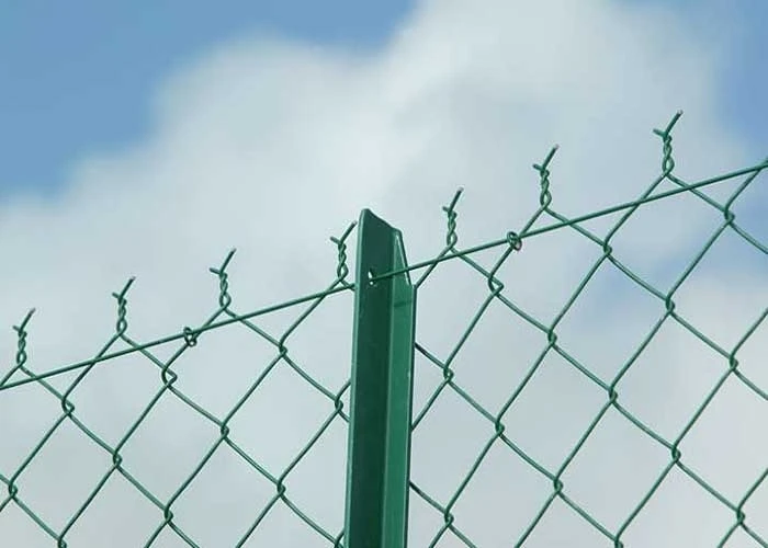 product pvc coated 15 inch chain link fence factory direct supply heavy duty chain link fence wire galvanized chain link fence381-6