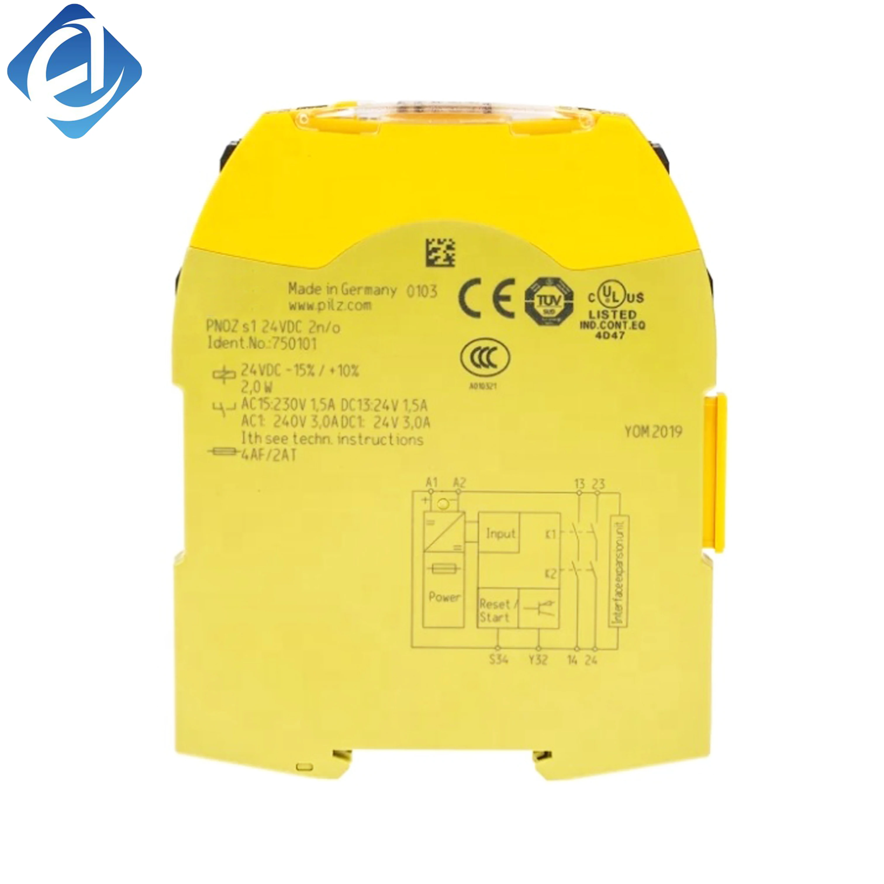 New Original 750101 Industrial Control Module, part of industrial automation accessory series, applied for signal acquisition and circuit logic control in automated machinery and production lines.