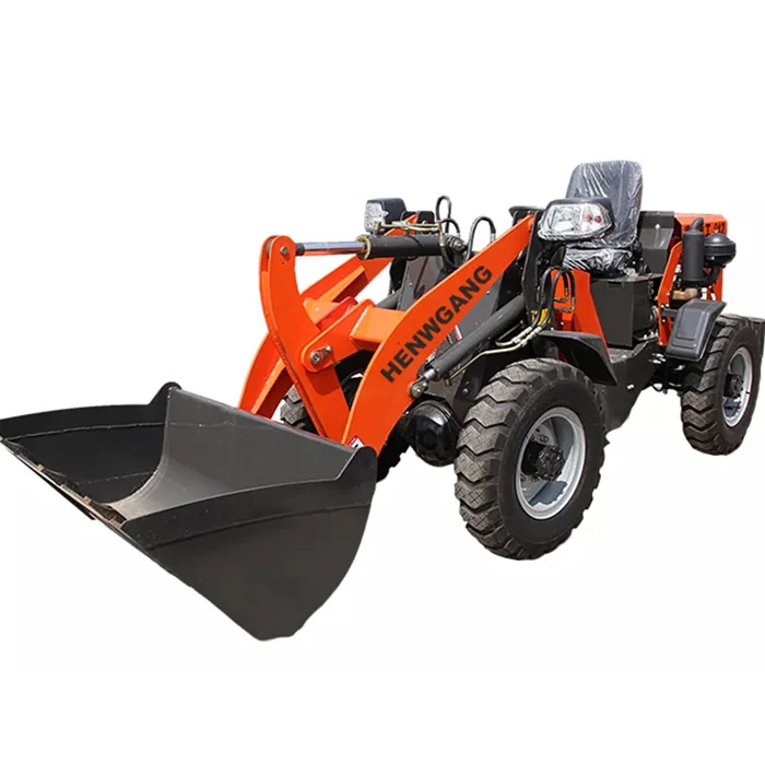 Hengwang ZL916 CE Certificate 4x4 Front End Loaders Mini Wheel Loader for Sale
