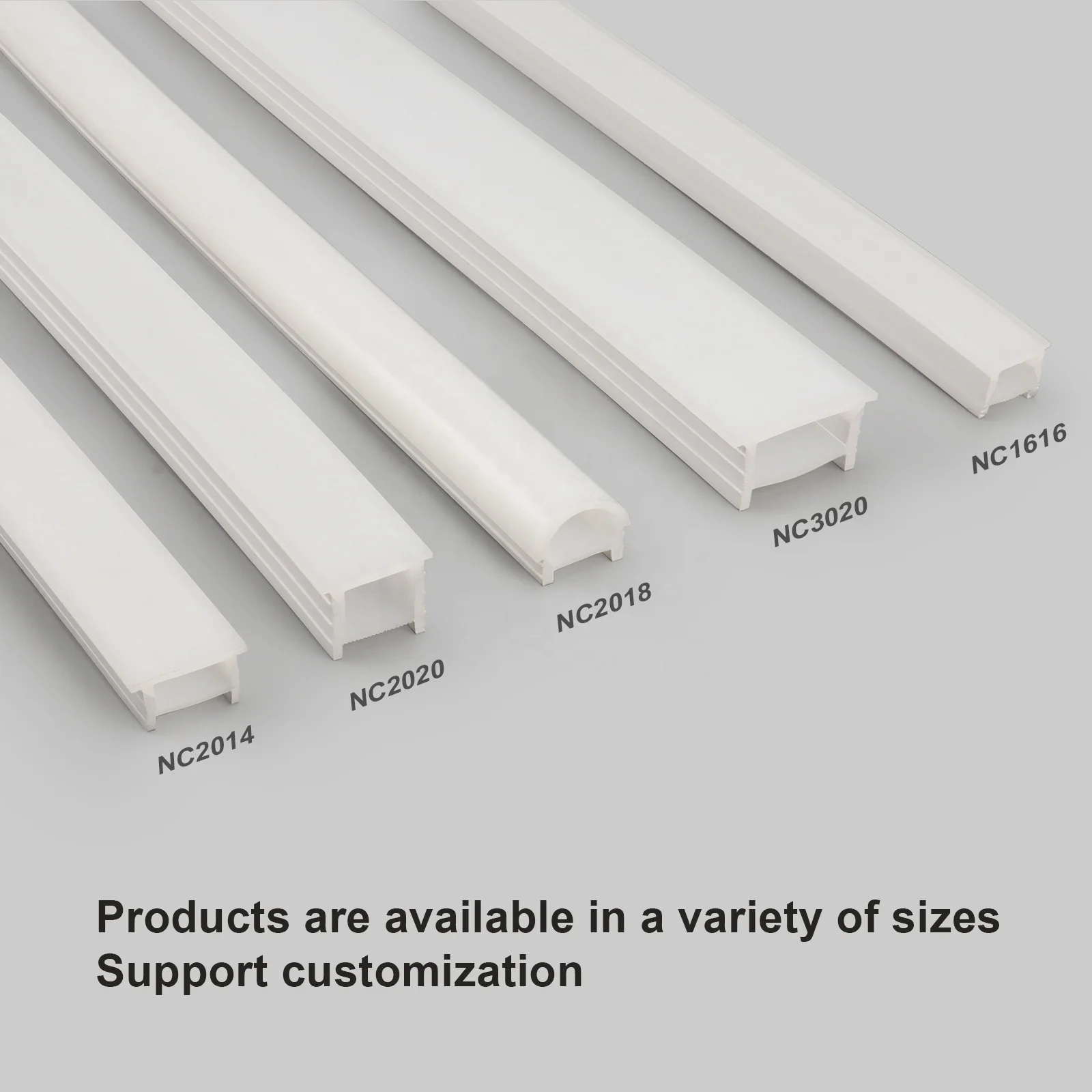 Embedded Flexible Tube LED Strip Rope Light Diffuser Recess LED Silicone Tube Casing LED Channel
