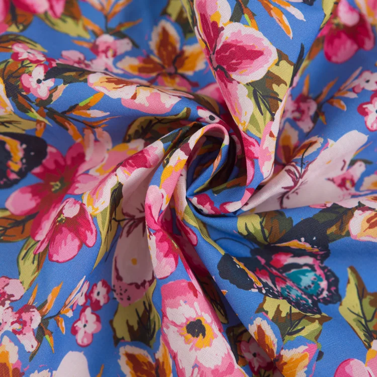 OEM Принято Индивидуальные дизайн цифровой печатный Тенсел постельные принадлежности ткань