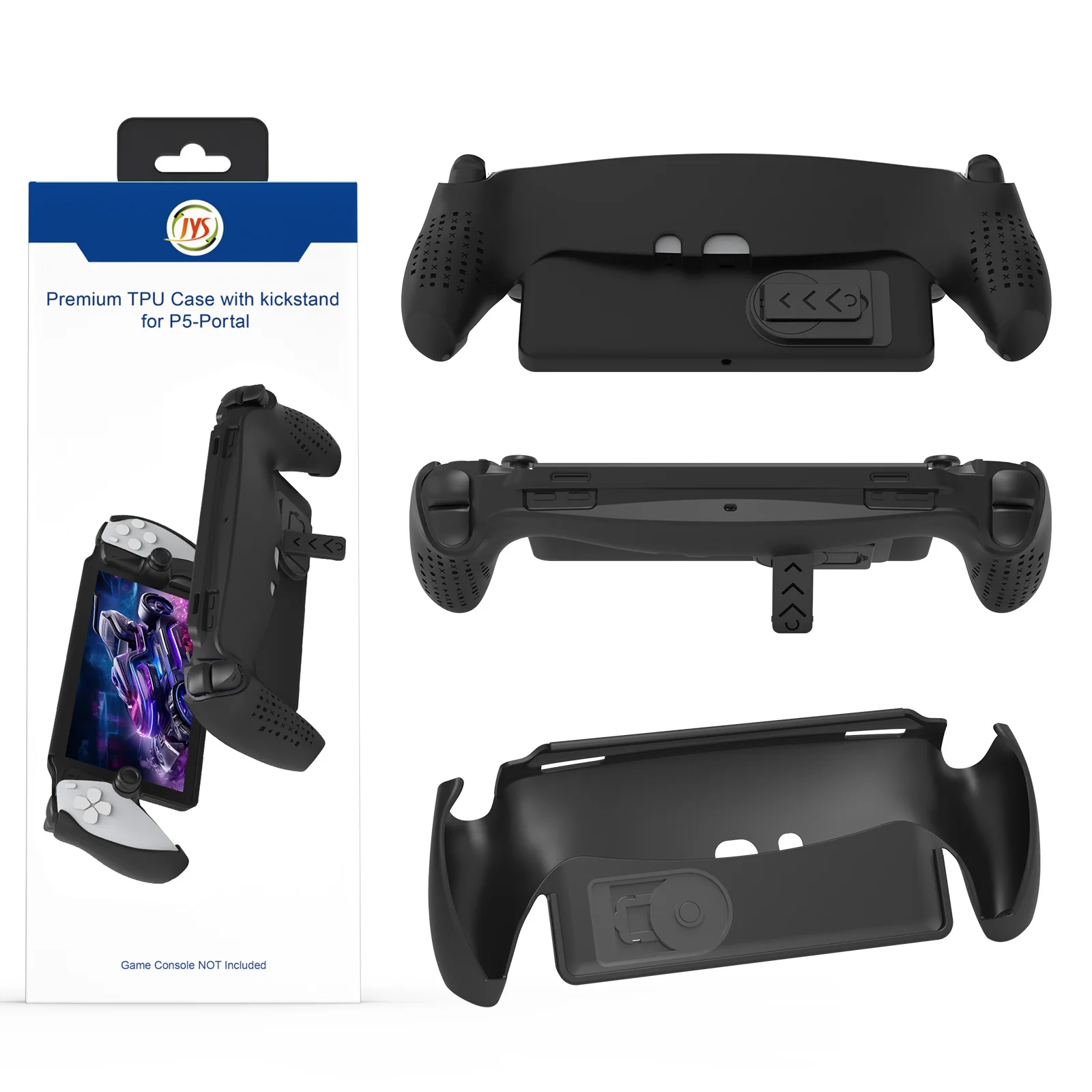 JYS-P5191 TPU Case with Built-in Kickstand for PS5 Portal