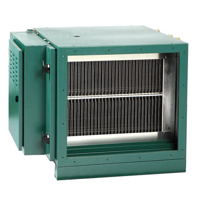 Mini Electrostatic Precipitator for Coffee Roaster Gas Disposal Machinery Restaurant Kitchen Smoke Filter Esp