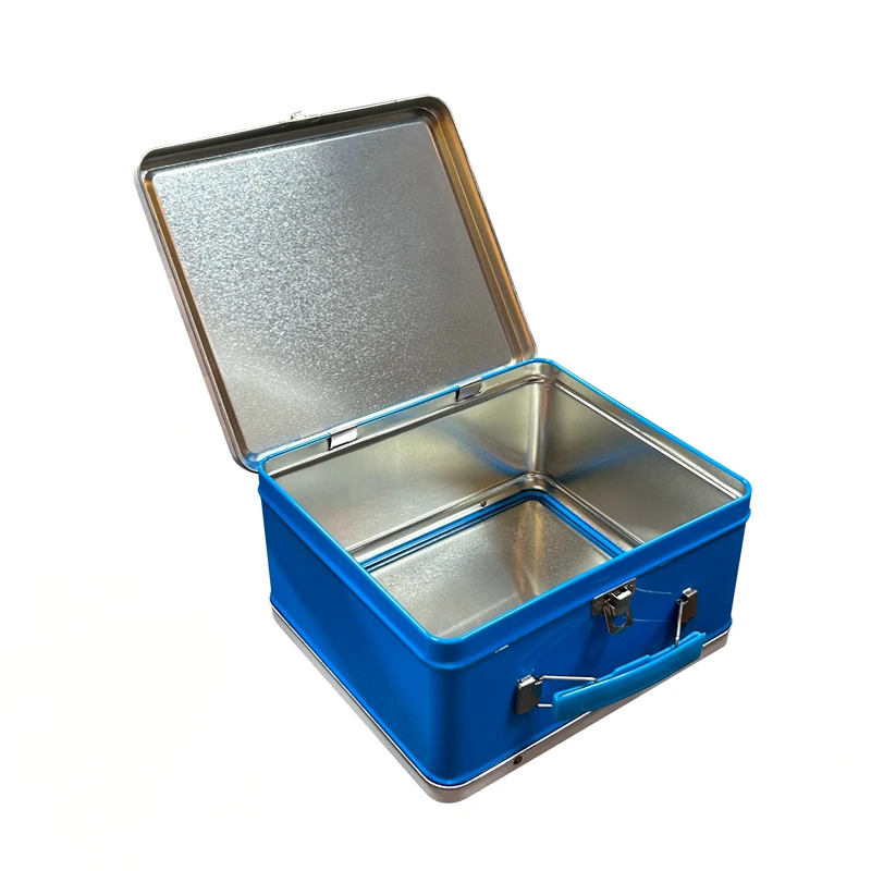 Customized Luxury Lunch Tin Box Food Grade Child Lunch Packaging Box ...