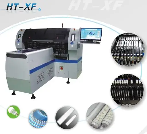 Jaguar Pick and Place Machine HT-XF with Fastest Speed for LED Display/Tube/Bulb/Strip/Panel/Liner light