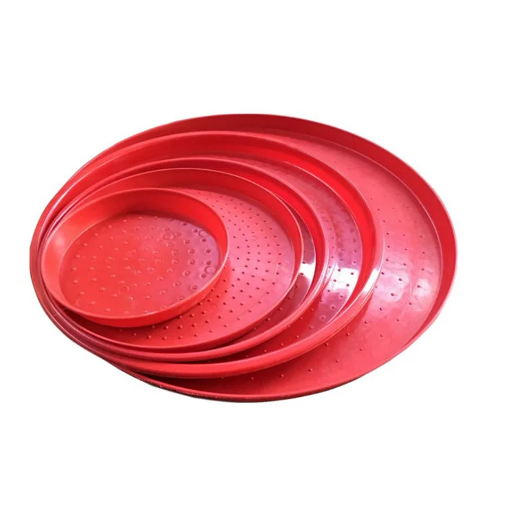 60MM Plastic Chicken Feeder Chicken Feeding Line Parts PVC Poultry Feeder