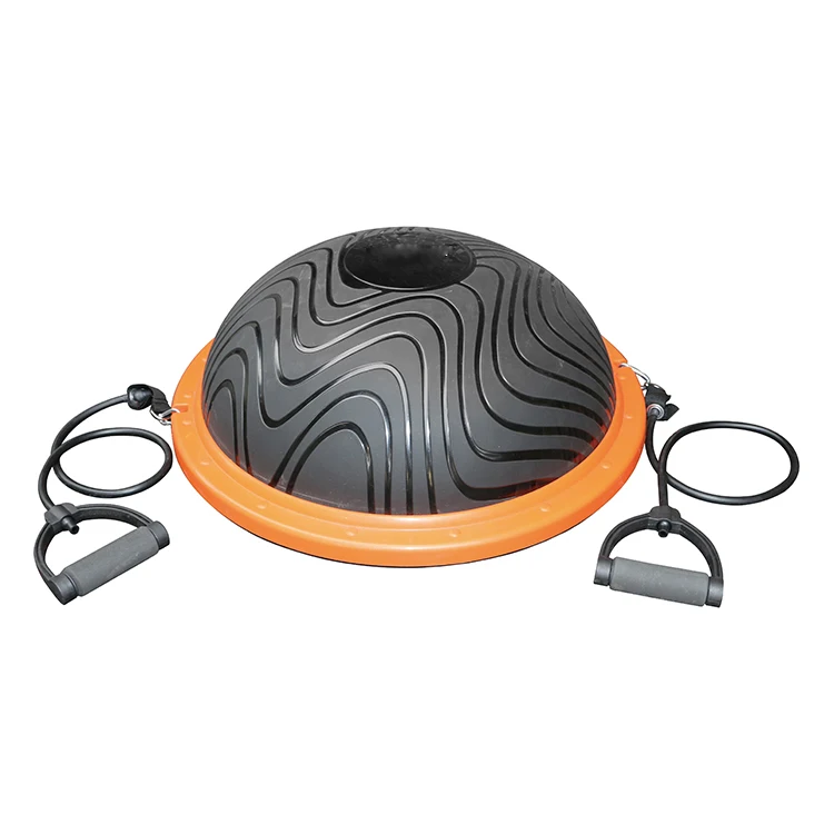 Балансирующий мяч для йоги ФИЗИОТЕРАПЕВТИЧЕСКИЙ из ПВХ тренажерного зала с устойчивой