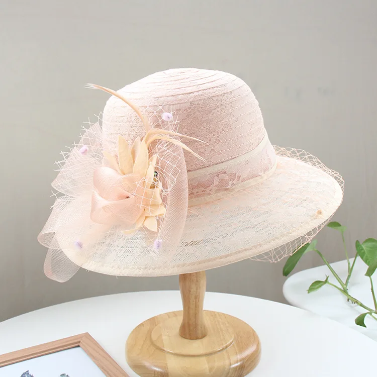 Jiakijiayi Wholesale Hign Quality Summer Hat Men Fedora Fashion Show Hat Women