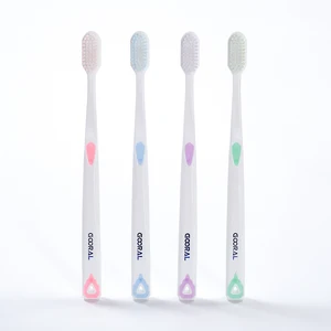 High Quality Customized Manual Toothbrush Biodegradable Nylon Bristle Our Own Brand Soft Plastic Adult Toothbrush Wholesale