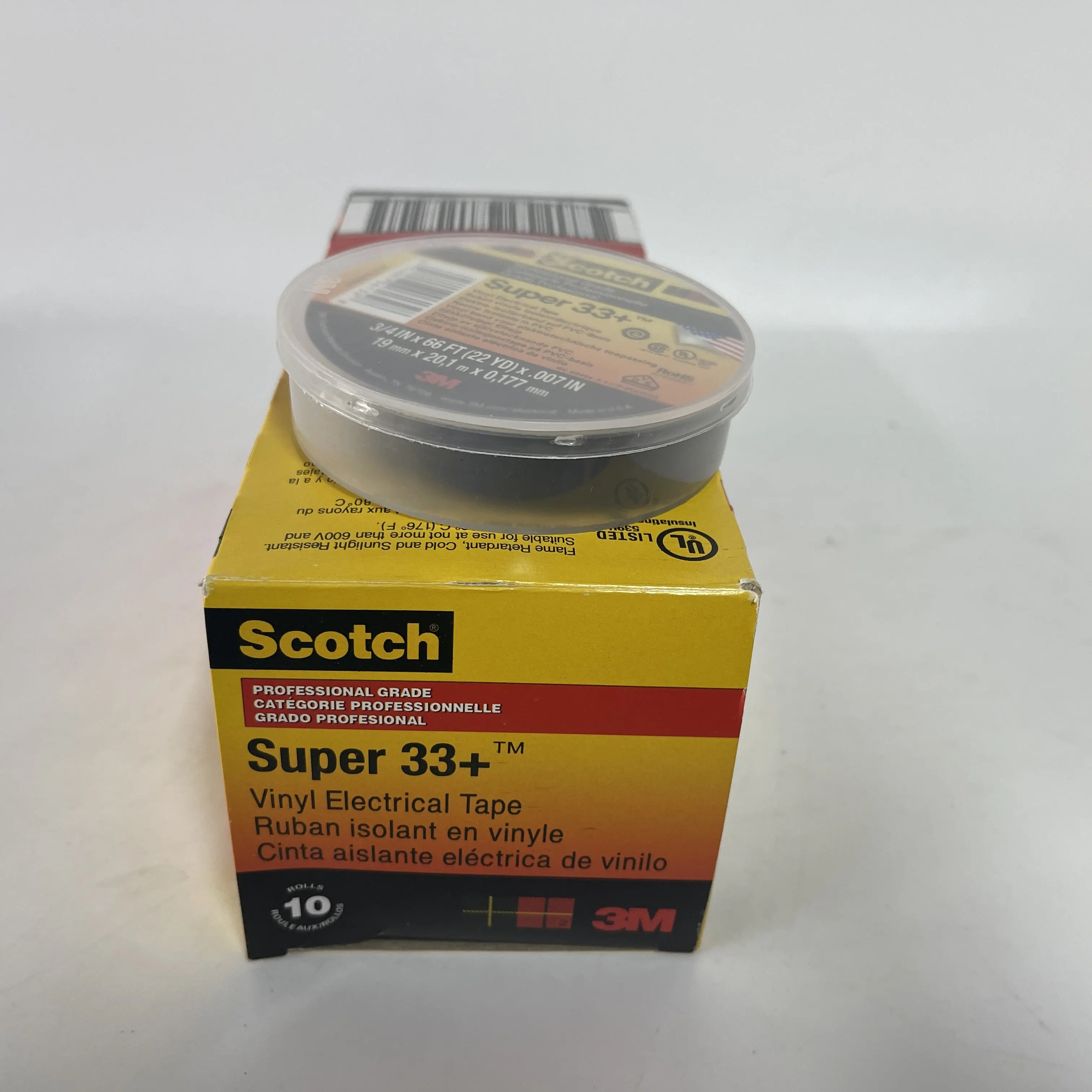 3M (Scotch) Vinyl Electrical Tape Super 33+ 3M (Scotch) Vinyl Electrical Tape Super 33+