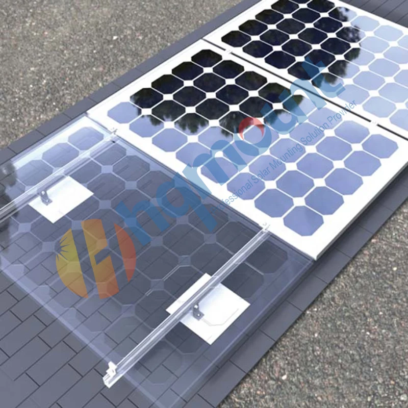 Waterproof Asphalt Shingle Roof Solar Mounting Solar Racking Shingle ...