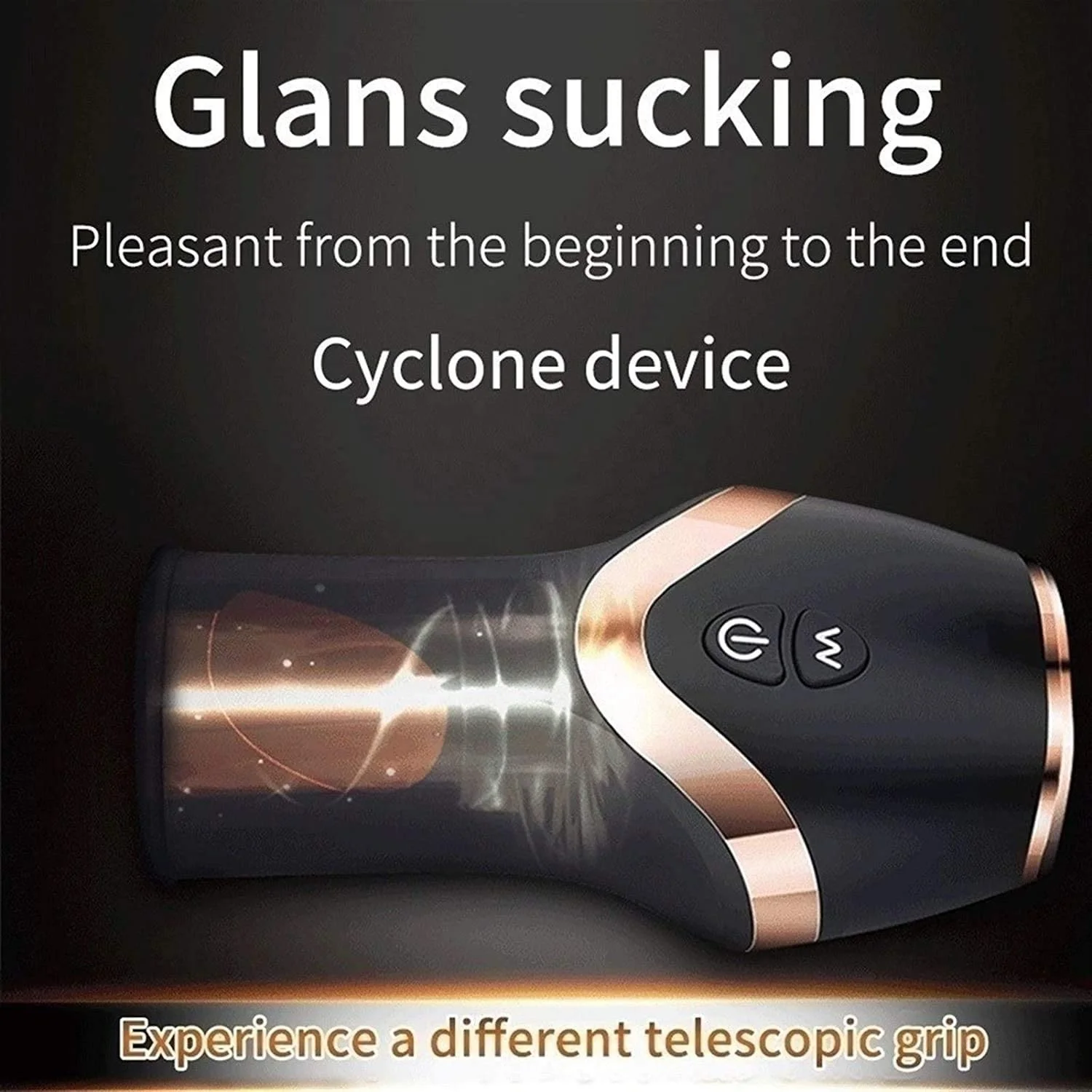 Automatic Male Masturbator Vibrator Penis Trainer Oral Orgasm Glans Stimulation Massager Man Sex Toys
