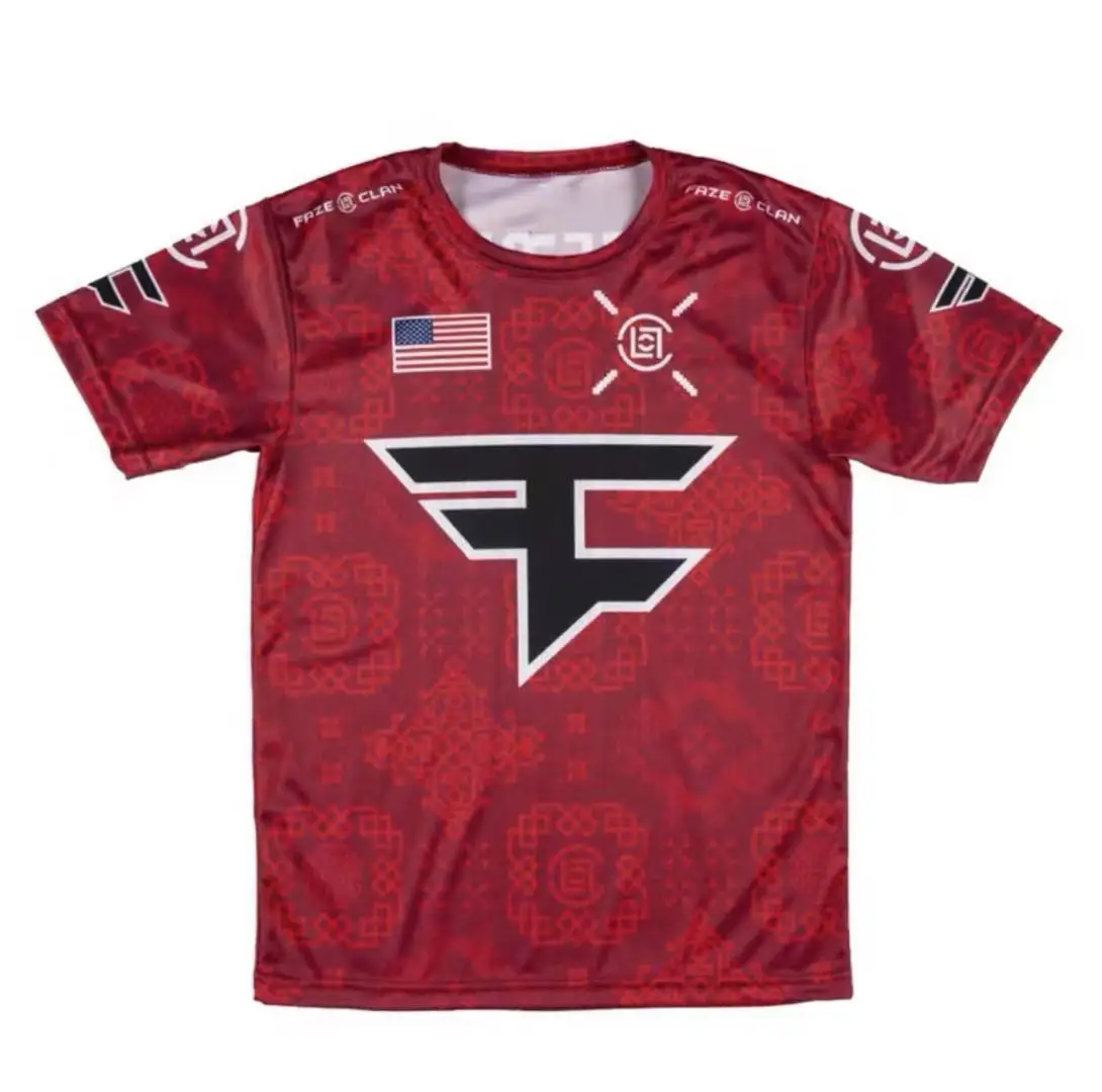 Maillot Esports Sublimé pour Homme, Imprimé sur toute la surface