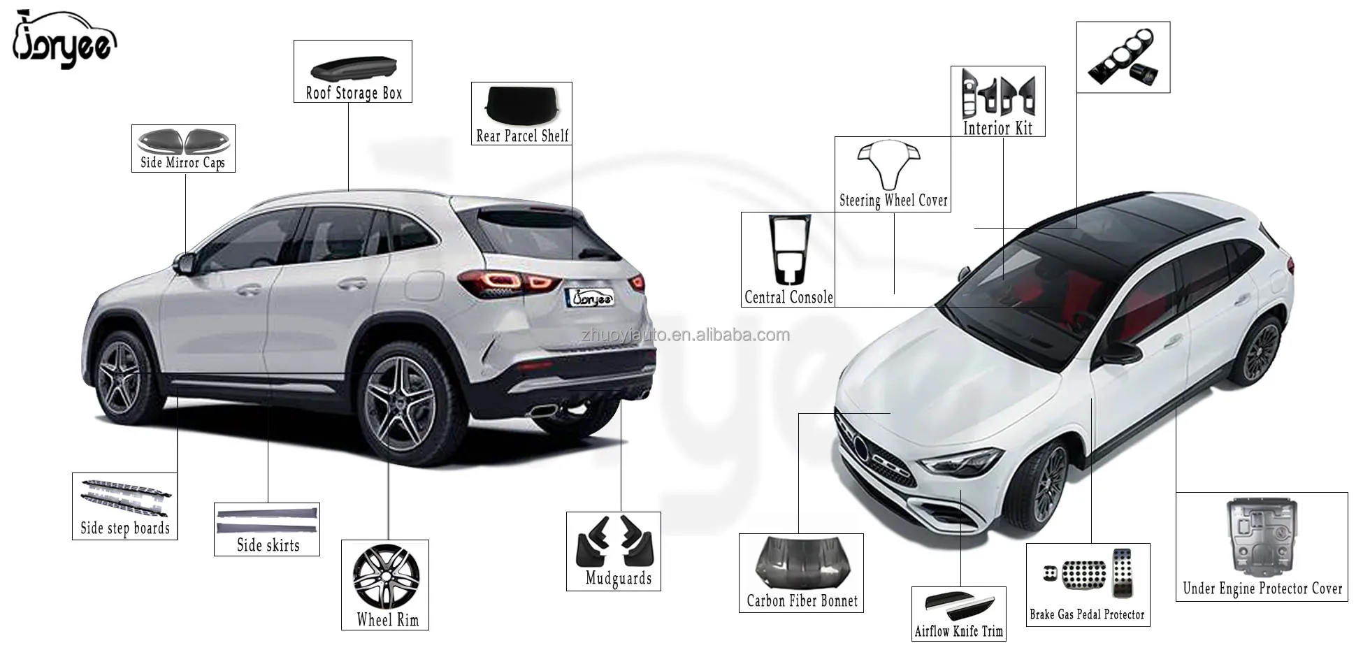 DAYKET Cache Bagages Rétractable Pour Renault Kadjar 2016-2021 - Housse Coffre Arrière Noire - Protection Et Organisation Parfaite