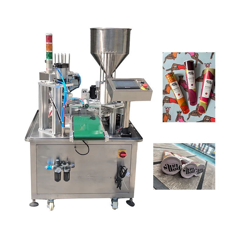 Automatic Calippo Ice Lolly Making Packing Machine Calippo Ice Cream Pop Paper Tube Filling and Sealing Machine