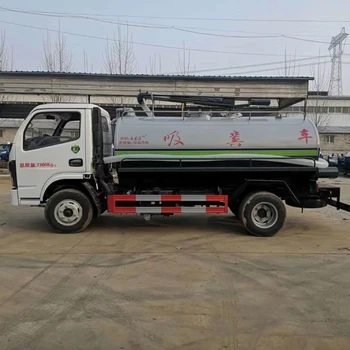 Manufacturer of fecal suction trucks for urban and rural environmental sanitation suction and transportation of feces