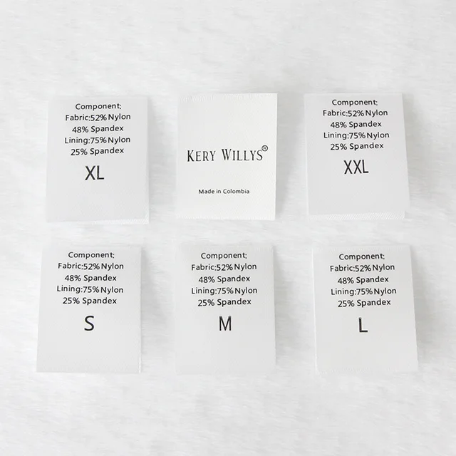 High Quality Clothing Customized Wholesale Custom Sleeve Labels Private Logo Woven Tag Soft Neck Label For Clothing
