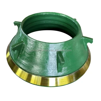 High Manganese Steel Cone Crusher Wear Parts Spare Parts Bowl Liner For Mining industry