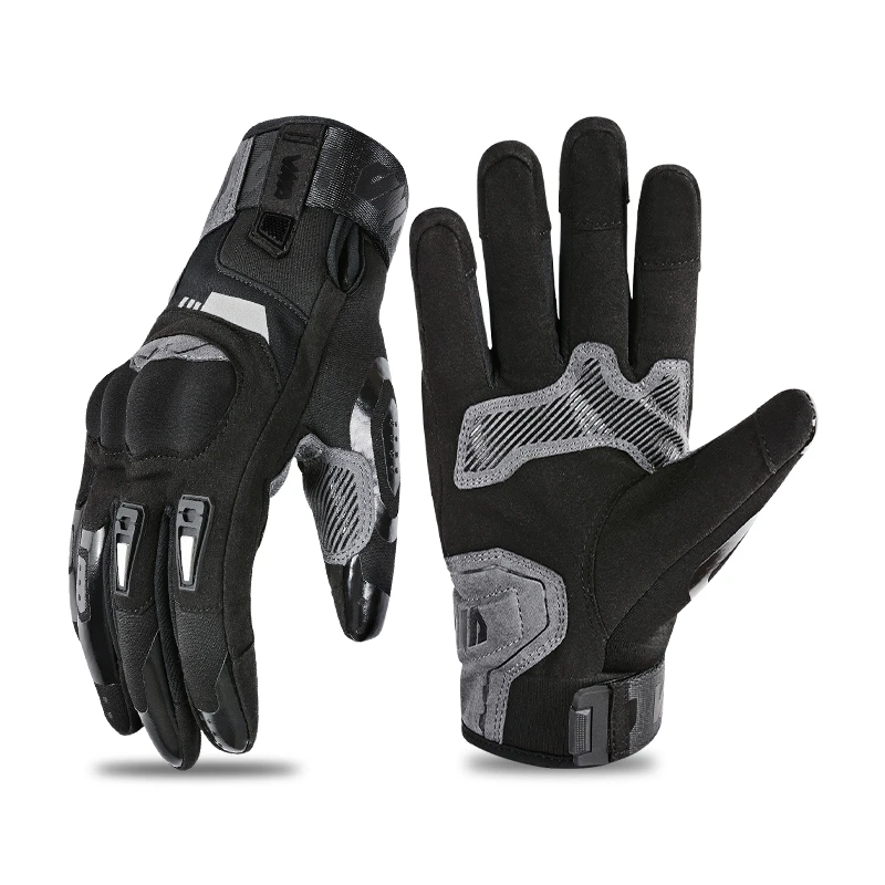 VND Warm Winter Touch Screen Motorcycle Gloves Windproof Waterproof Ski  Gloves Full Finger Motocross Riding Gloves