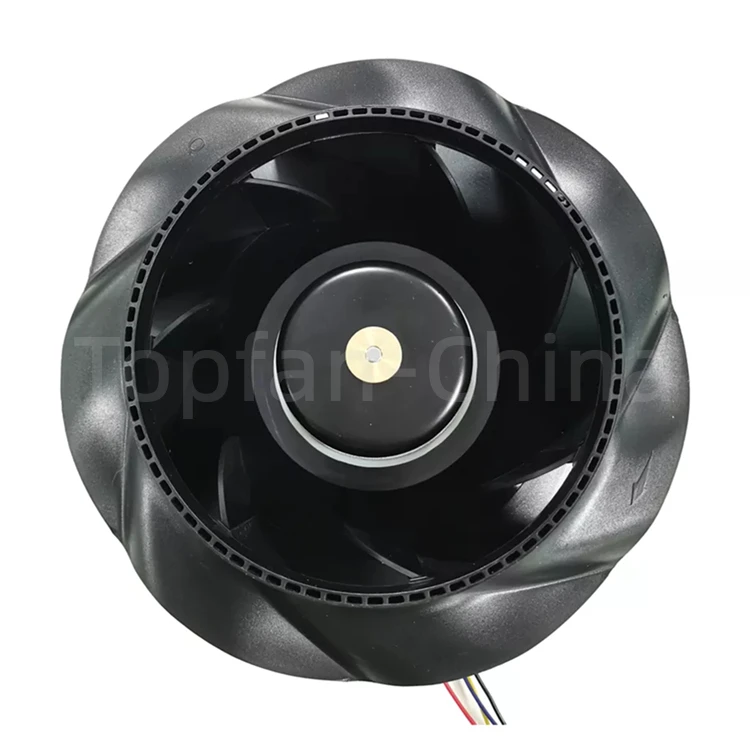 225mm Industrial High Temperature Resistant Impeller External Motor Centrifugal Blower Fan