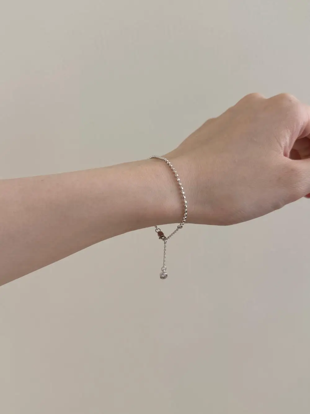 KAKODIY luxury rose gold bead chain women's bracelet 925 sterling silver jewelry zircon bracelet detail 3