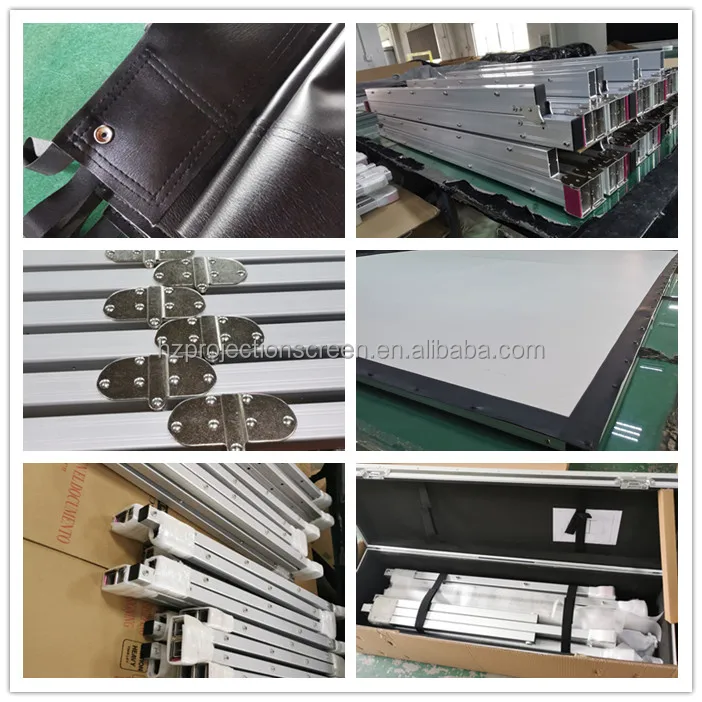 Fast Fold Gray Rear Projection Backdrop For Outdoor & Indoor Movies