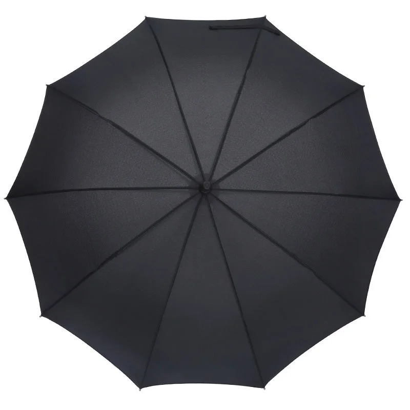 Manufacturer Produces Wholesale Custom logo Text Printing Fully Automatic Golf Umbrellas UPF30+ UV protection Long-handled for preview 5